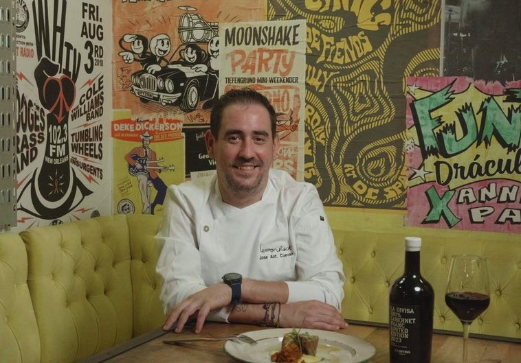 José Antonio Cuevas, chef de Lemon Rock.