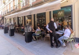 Uno de los restaurantes de Los Manueles en Granad.