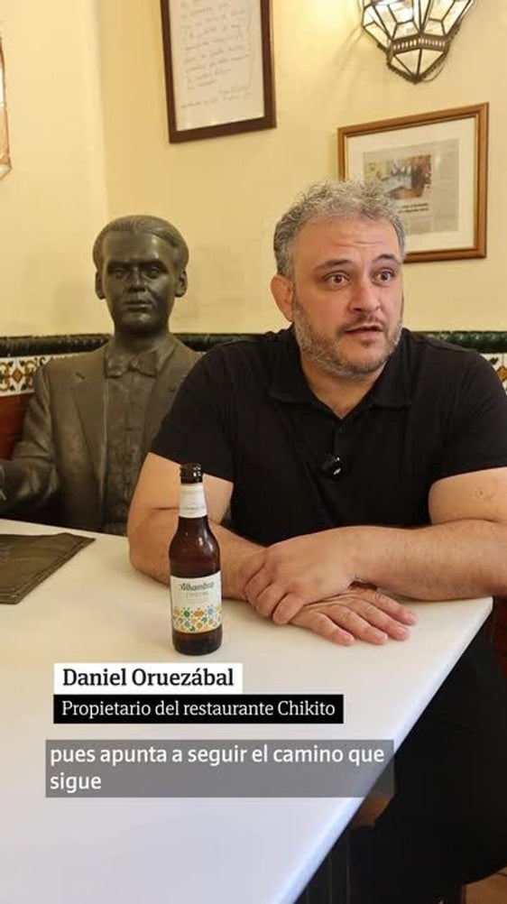 Una Alhambra con Daniel Oruezábal en el restaurante Chikito
