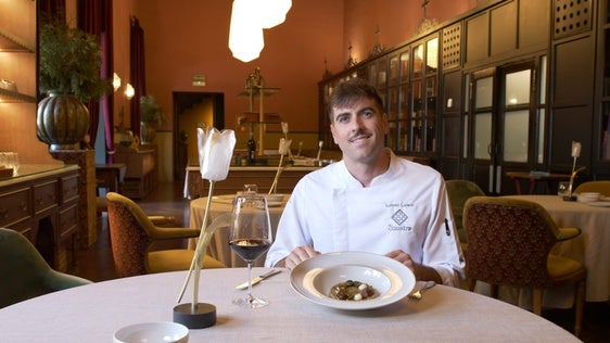 Luismi Luque, chef del restaurante El Claustro del hotel Palacio de Santa Paula, Autograph Collection
