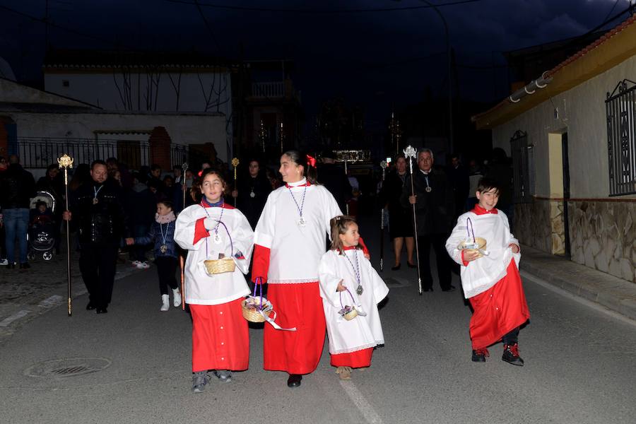 El Sábado de Pasión en Guadix supone el inicio de la Semana Santa accitana con la Hermandad de Pasión y Rosario. 