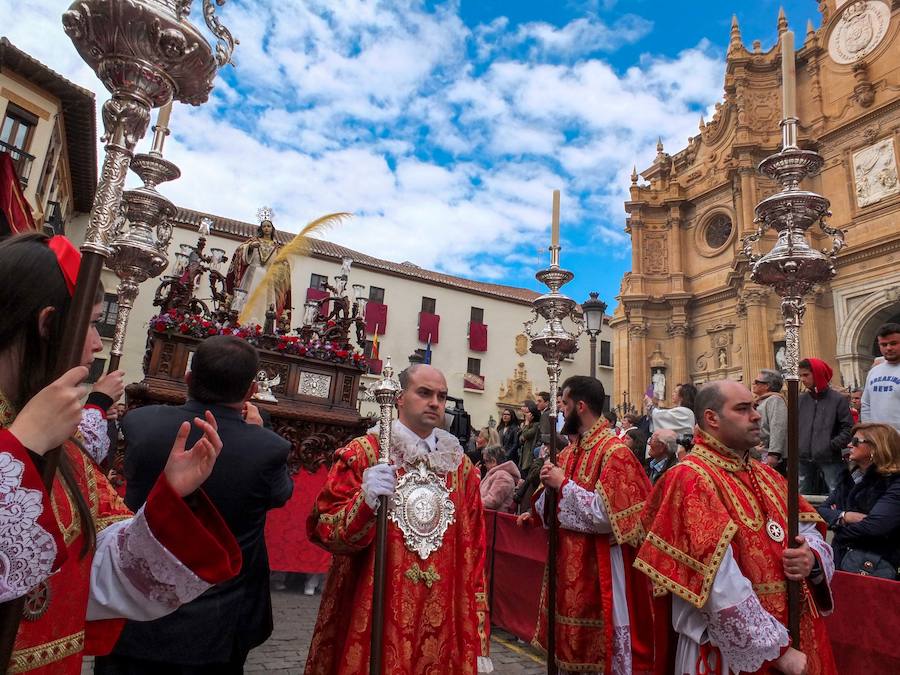 San Juan estuvo acompañado por la Agrupación Musical Cristo del Perdón de Guadix