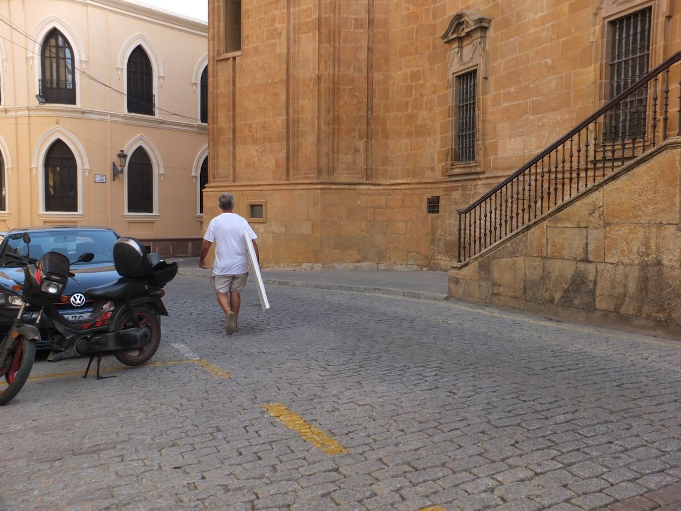 Guadix posa en una nueva edición del Certamen de Pintura Rápida