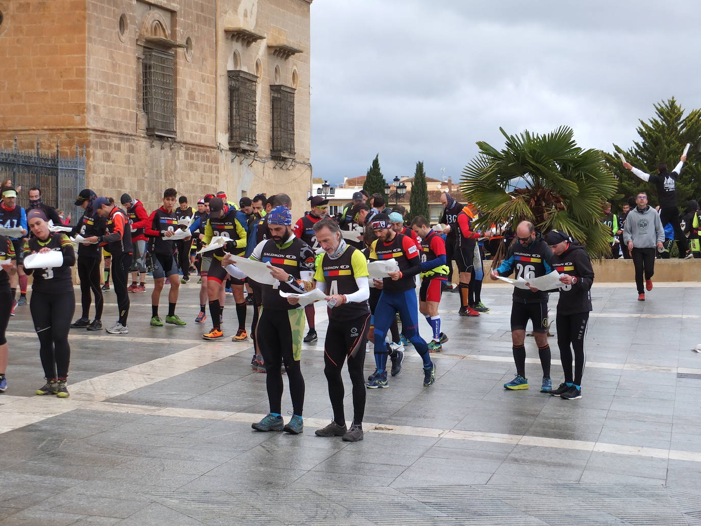 Los primeros momentos de la prueba. 