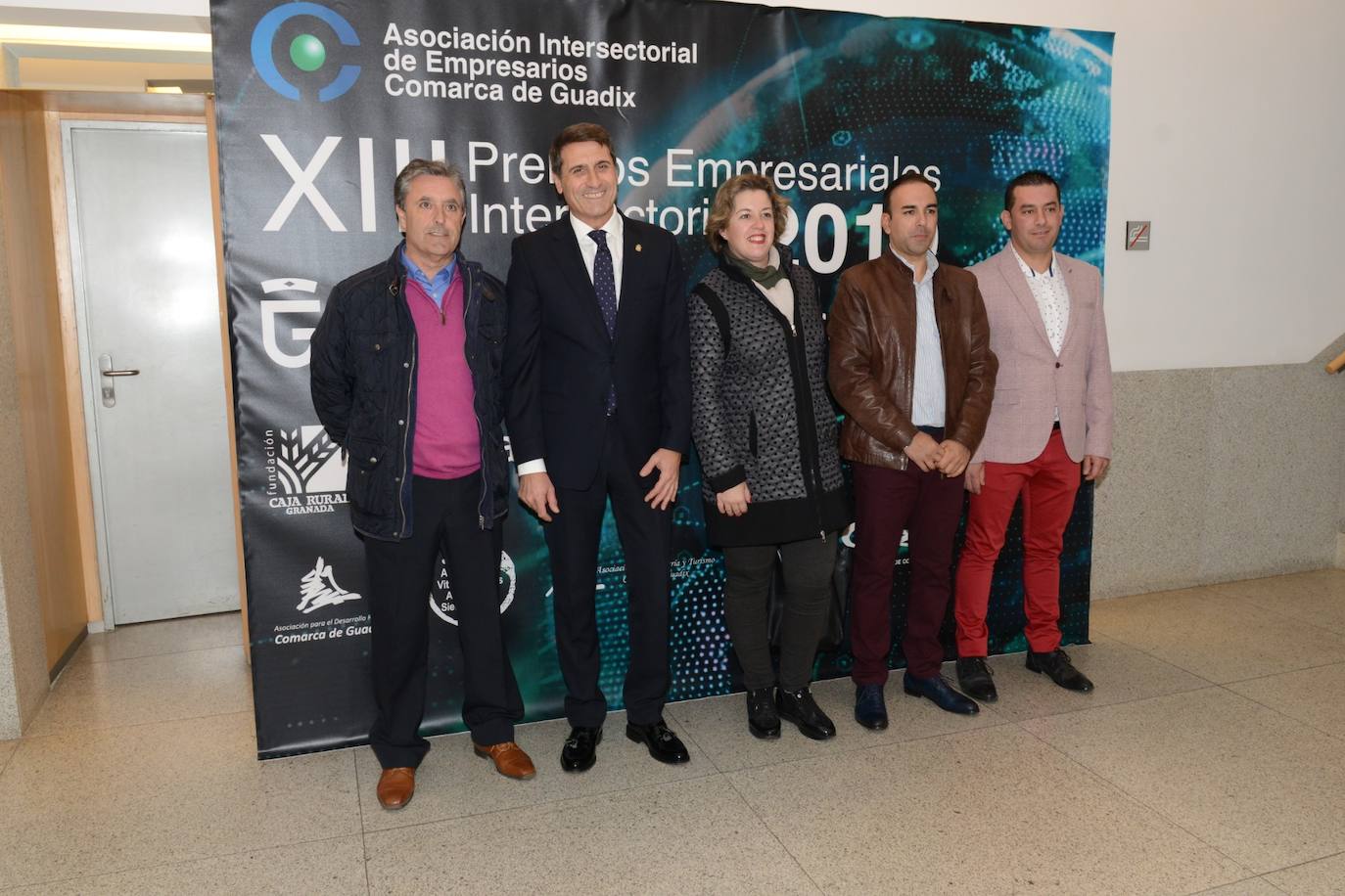 Entrega de los premios de la gala de la Asociación Intersectorial. 