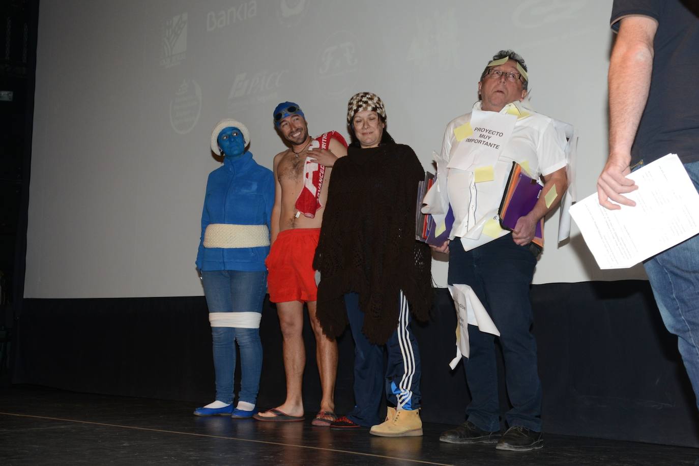 Entrega de los premios de la gala de la Asociación Intersectorial. 