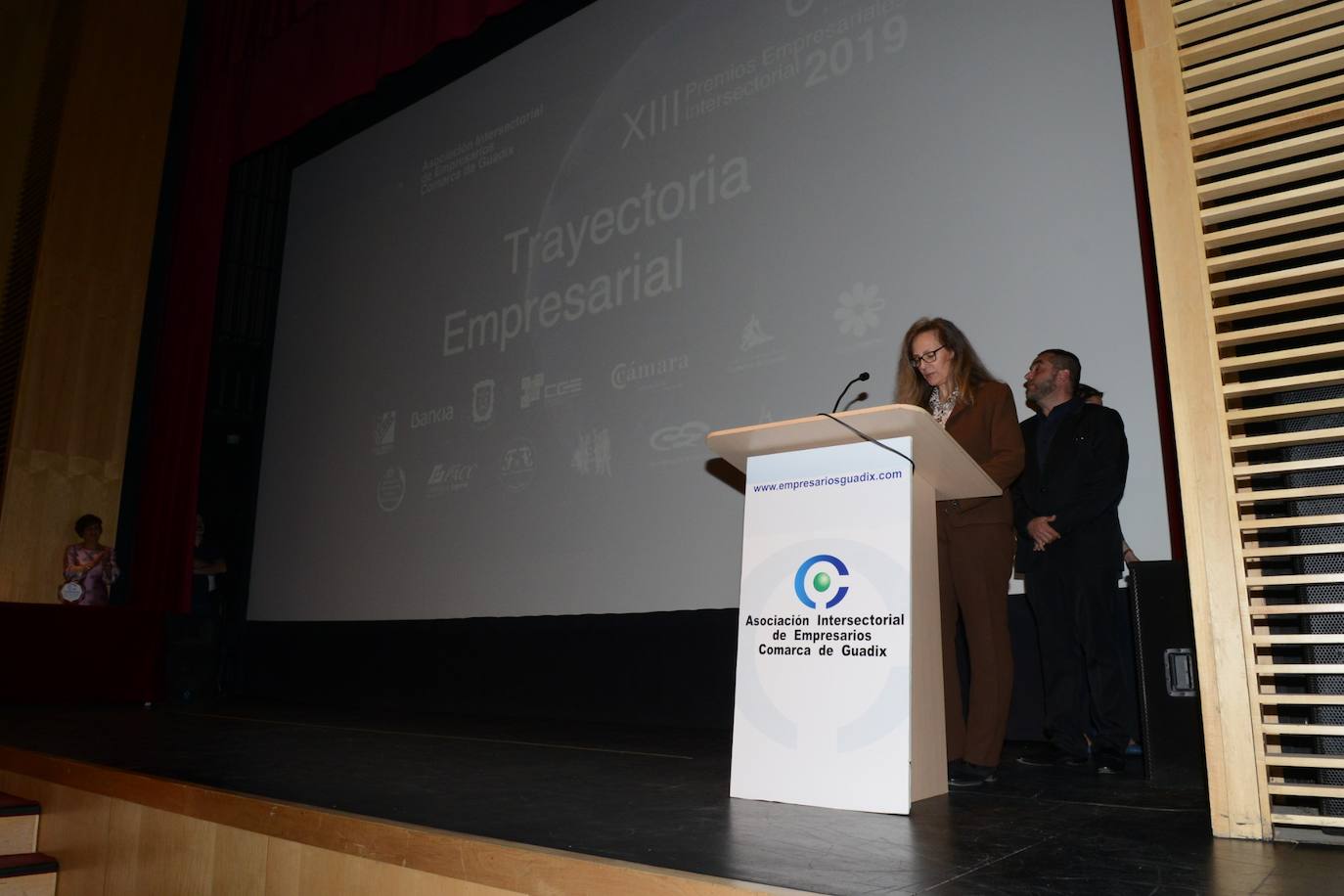 Entrega de los premios de la gala de la Asociación Intersectorial. 