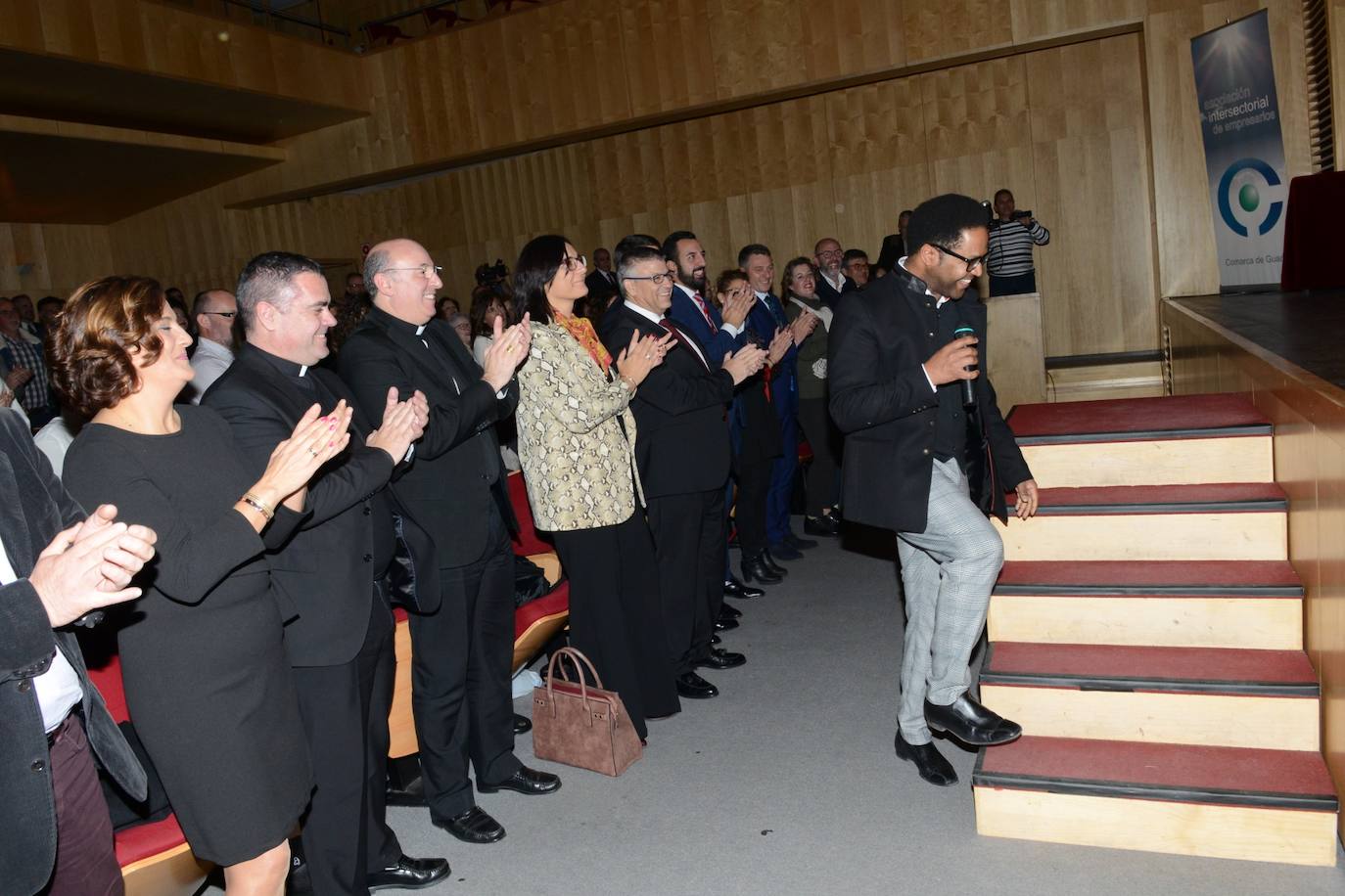 Entrega de los premios de la gala de la Asociación Intersectorial. 