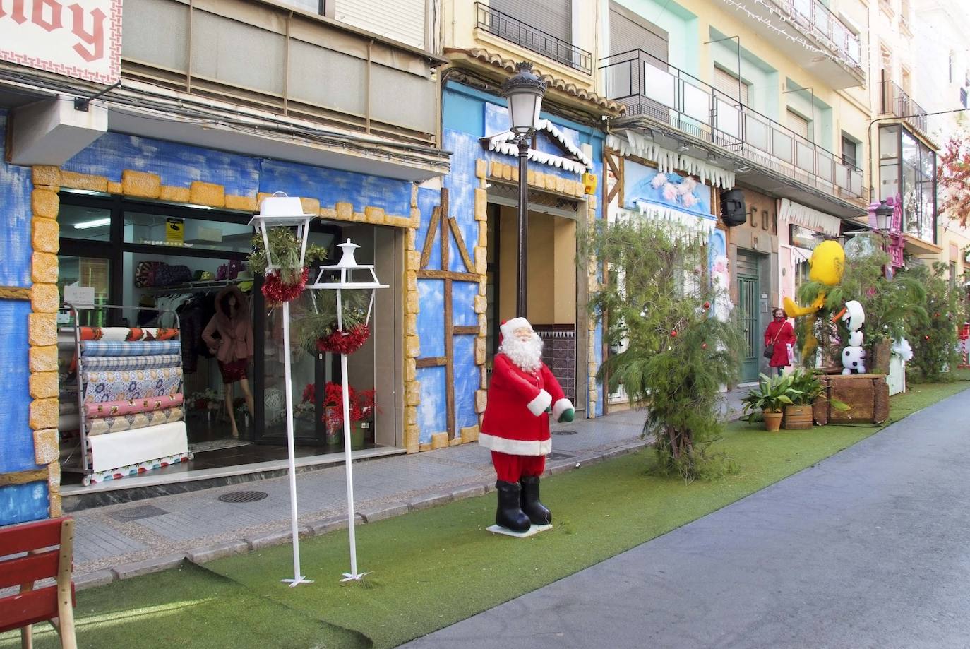 La decoración de cuento anima las ventas navideñas. 