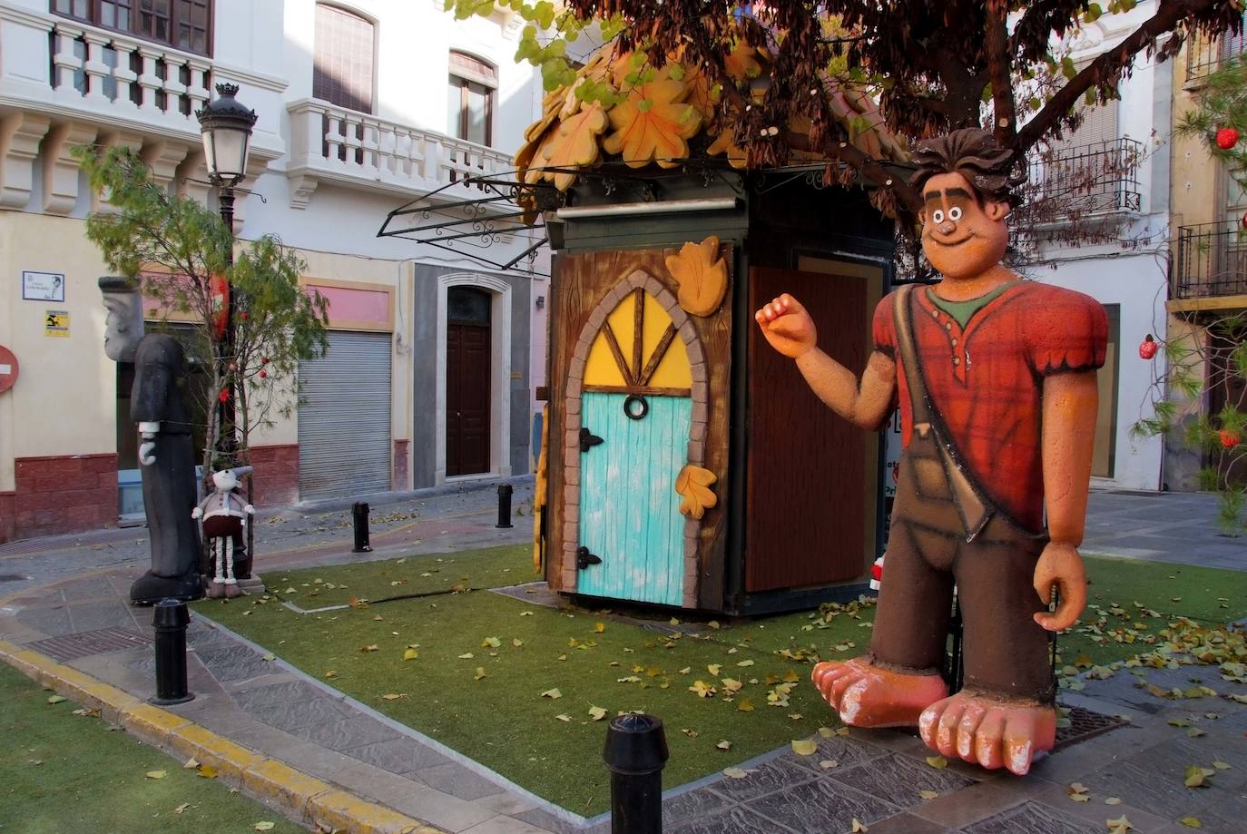 La decoración de cuento anima las ventas navideñas. 
