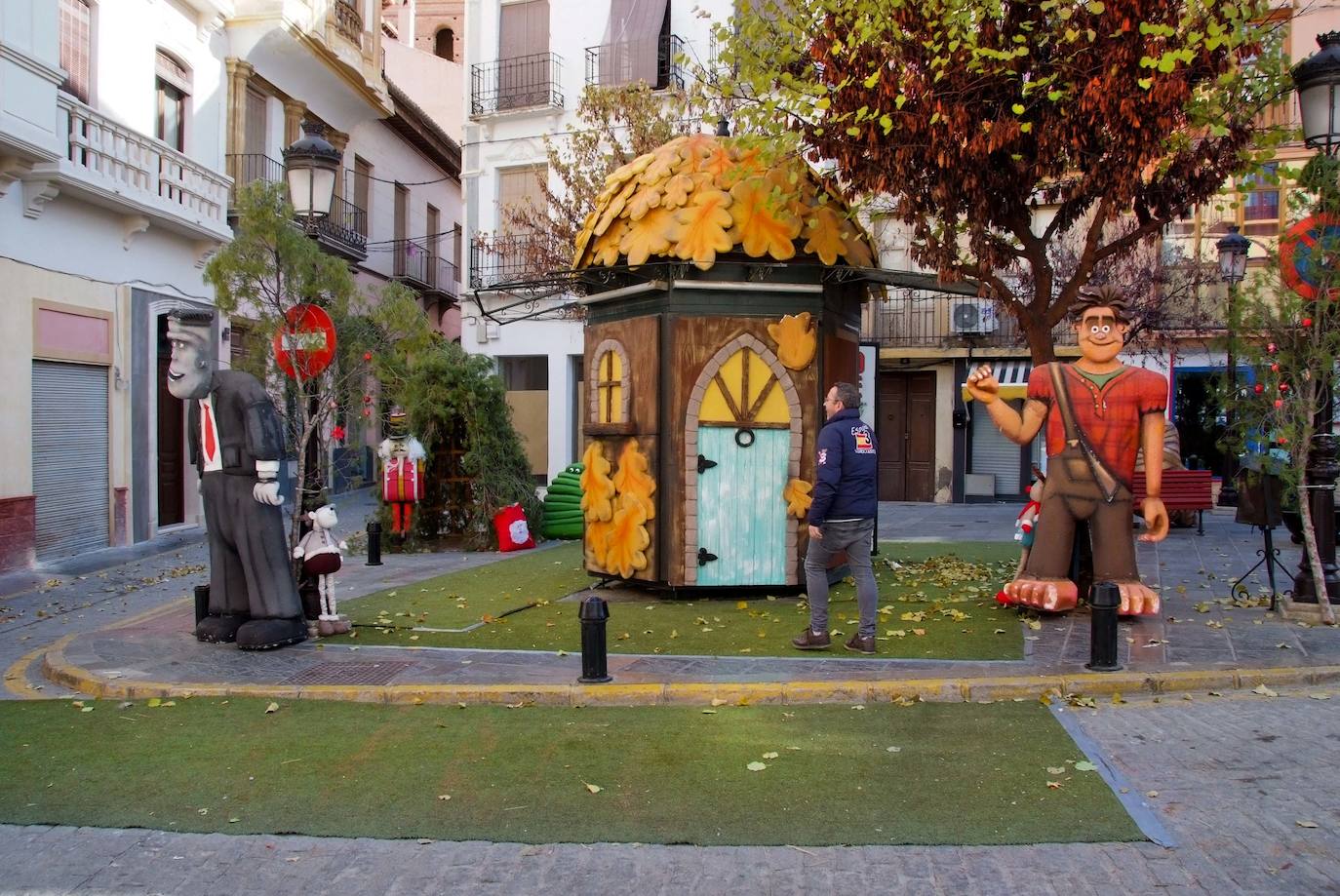 La decoración de cuento anima las ventas navideñas. 