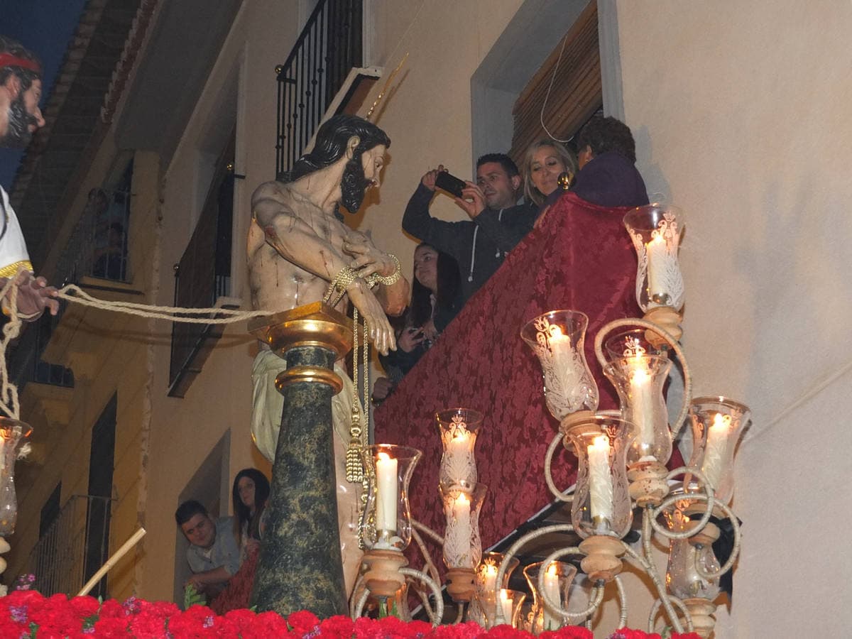 Cientos de personas en las calles de Guadix para vivir el Martes Santo de años anteriores