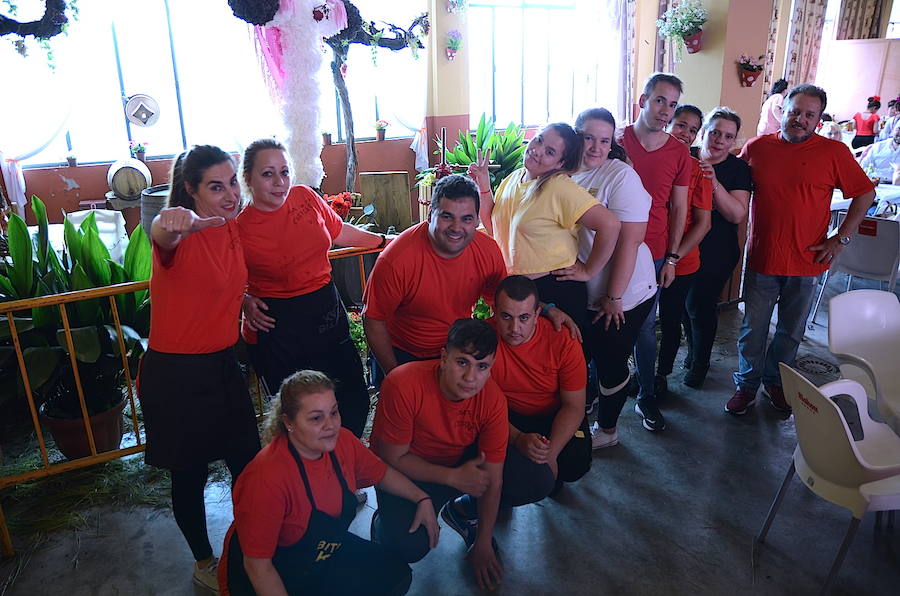 Ambiente del Día de la Cruz en el municipio el 3 de mayo de 2019