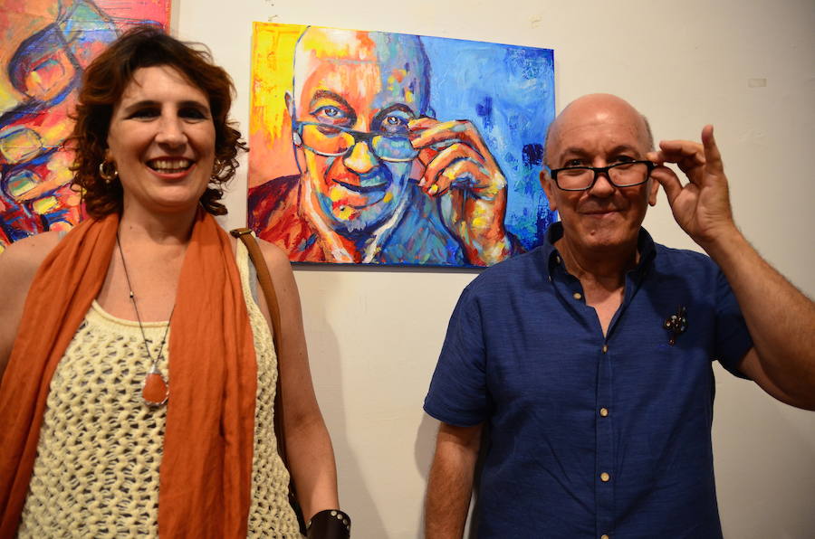 Exposición 2019 del Taller de Pintura de Huétor Vega, en la sala El Molino del Carmen de San Rafael