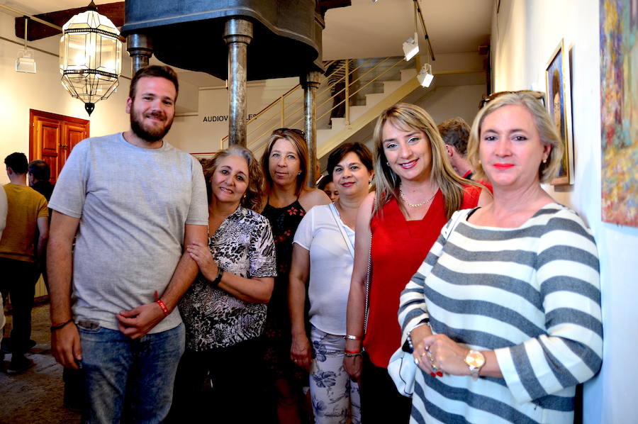 Exposición 2019 del Taller de Pintura de Huétor Vega, en la sala El Molino del Carmen de San Rafael