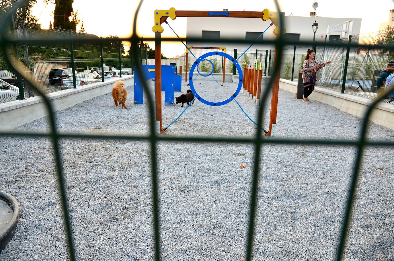 Estreno de las instalaciones del barrio de Los Rebites.