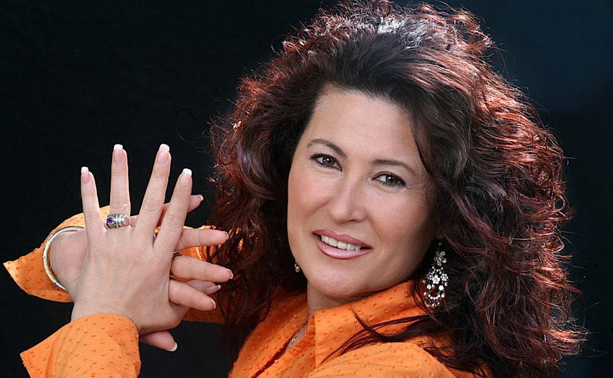 Antonia Contreras, ganadora de la 'Lámpara Minera'.