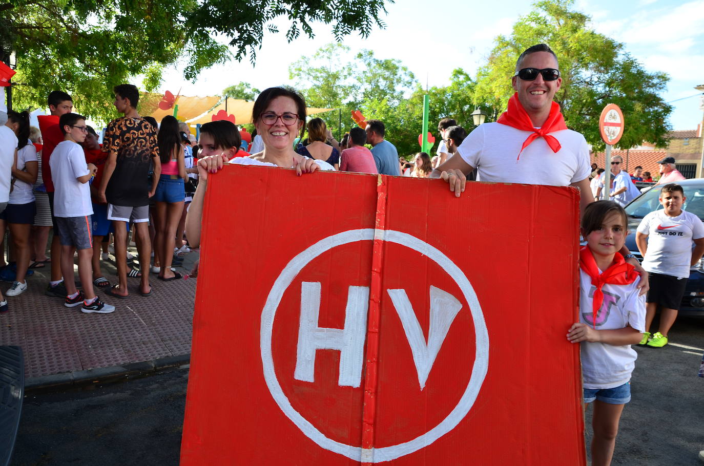 Los vecinos se volcaron en la gran novedad de las fiestas patronales de San Roque este año.