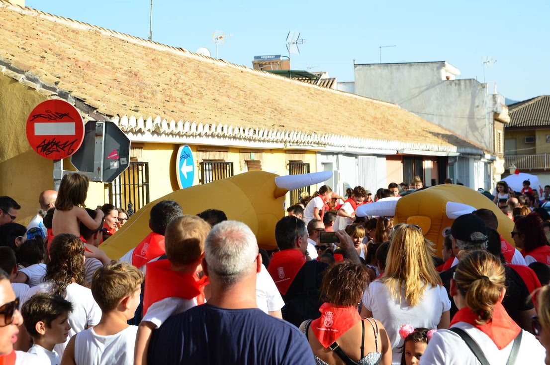Los vecinos se volcaron en la gran novedad de las fiestas patronales de San Roque este año.