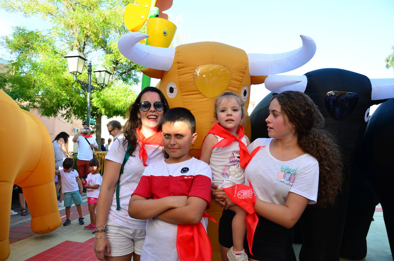Los vecinos se volcaron en la gran novedad de las fiestas patronales de San Roque este año.