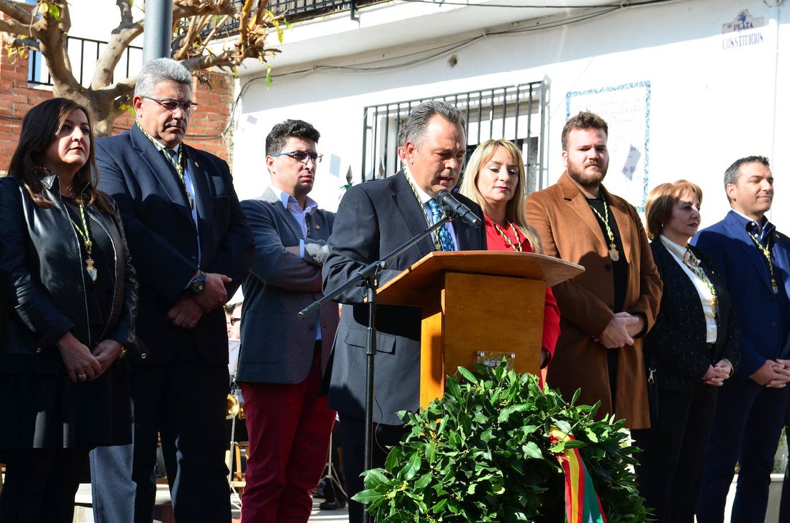 Fotos: Así ha sido el acto por el Día de la Constitución en Huétor