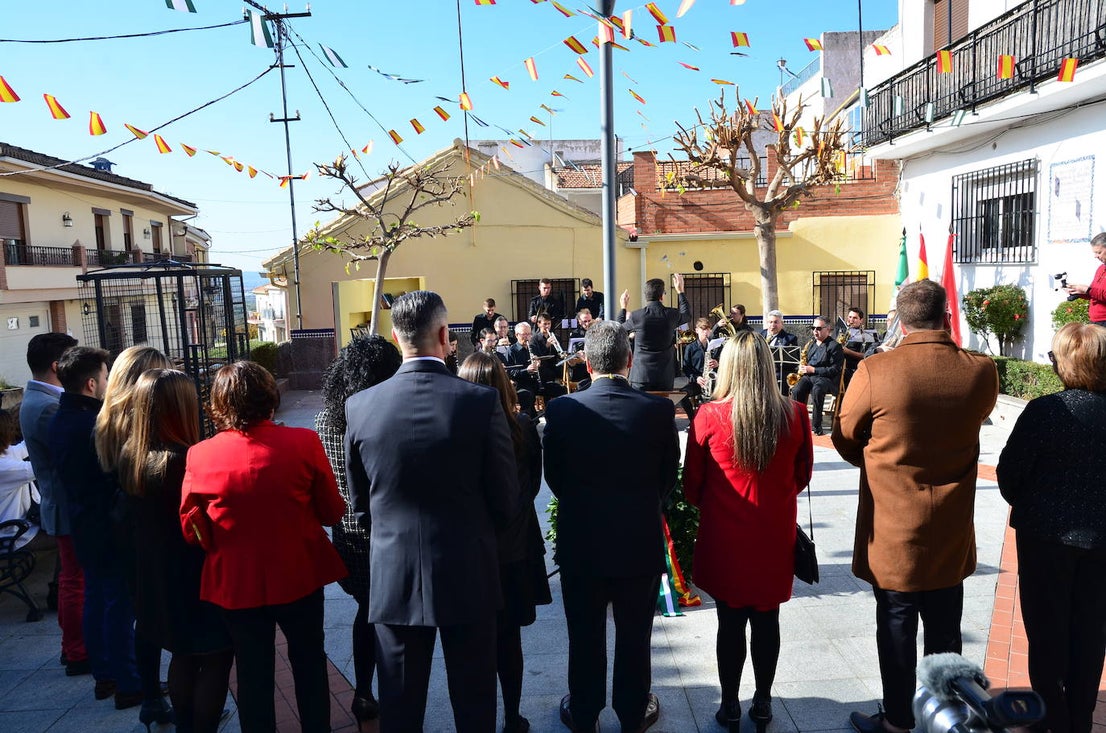 Fotos: Así ha sido el acto por el Día de la Constitución en Huétor