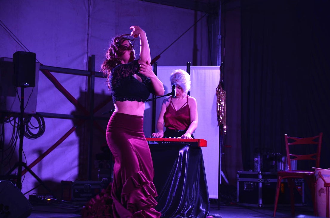 Fotos: La 'Noche en Morado' de Monachil, Huétor y Cájar