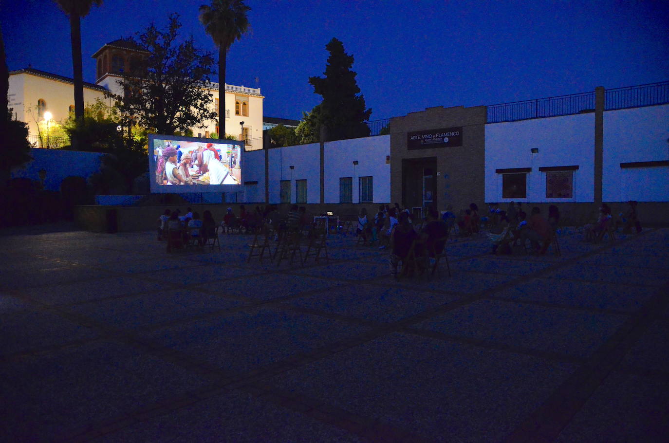 Fotos: Cine de verano en Huétor