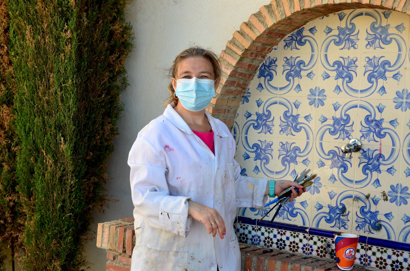 Fotos: Concurso de pintura rápida abstracta en Huétor Vega