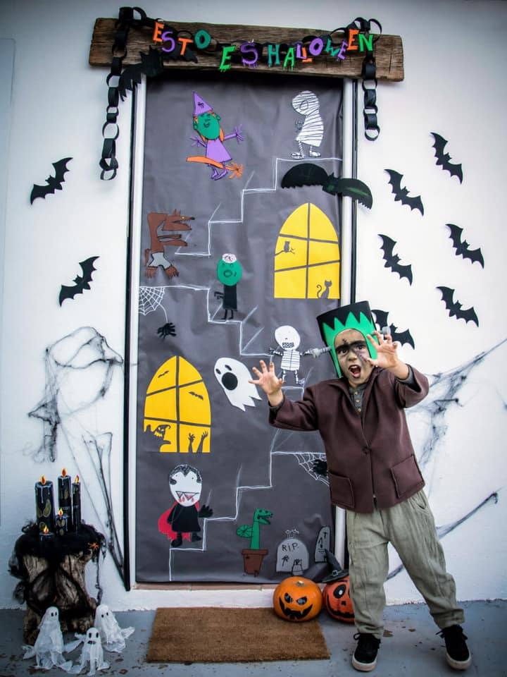 Fotos: Halloween desde casa en Huétor Vega