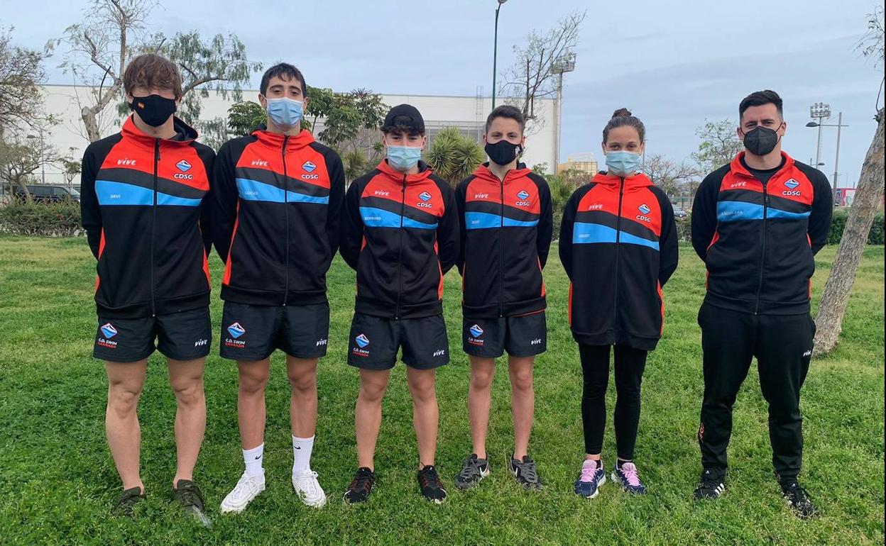 El club hueteño Swim Granada brilla en el Campeonato de Andalucía con solo cinco nadadores