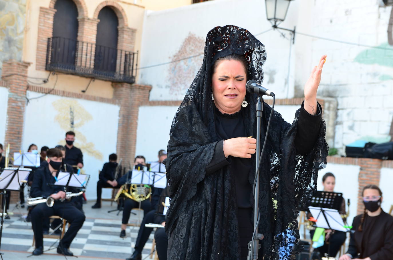 Concierto de la Banda de Música de Huétor Vega en Jueves Santo.