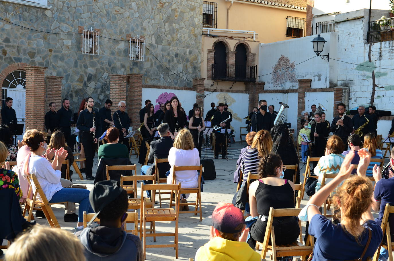 Concierto de la Banda de Música de Huétor Vega en Jueves Santo.