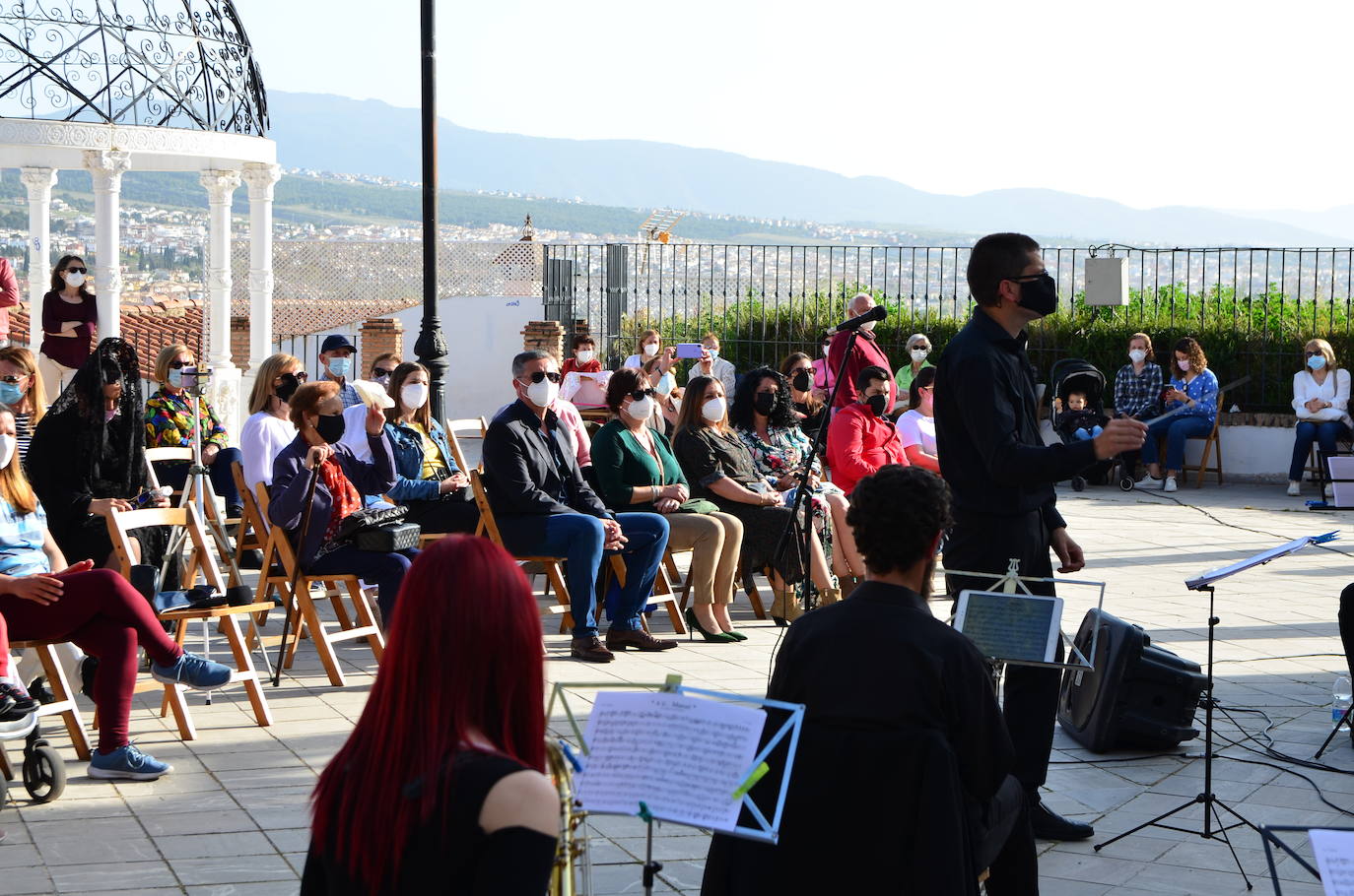 Concierto de la Banda de Música de Huétor Vega en Jueves Santo.