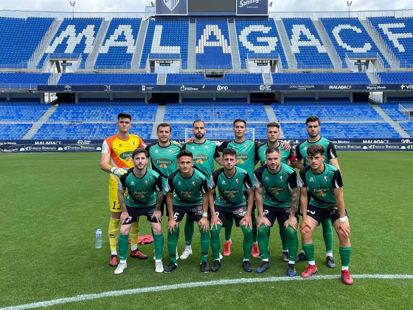 El CD Huétor Vega cumplió un sueño jugando el domingo pasado en La Rosaleda.