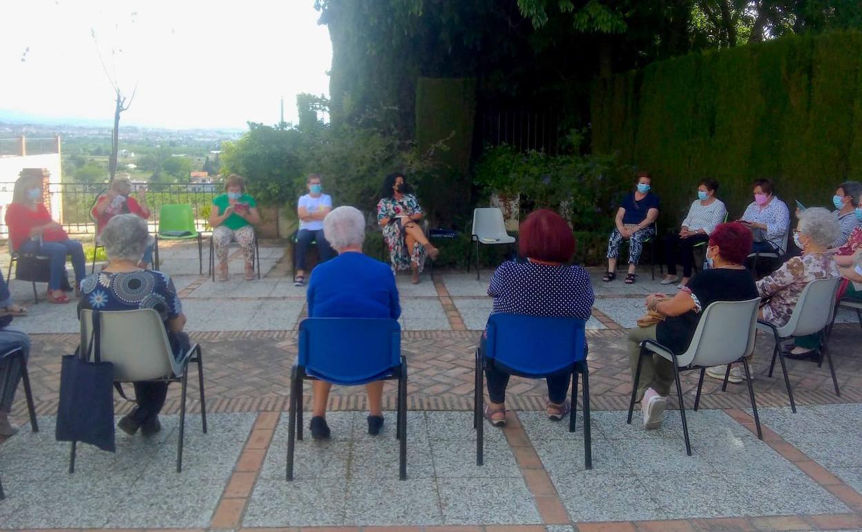 El encuentro tuvo lugar en Huerta Cercada, al aire libre.