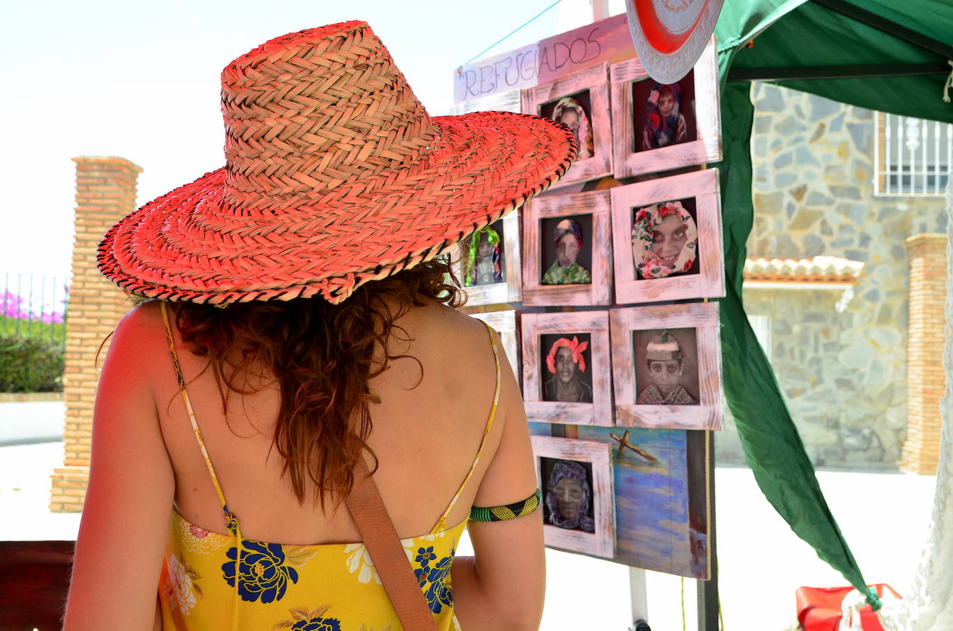 Artesanos de Huétor Vega, reunidos por primera vez en una feria.