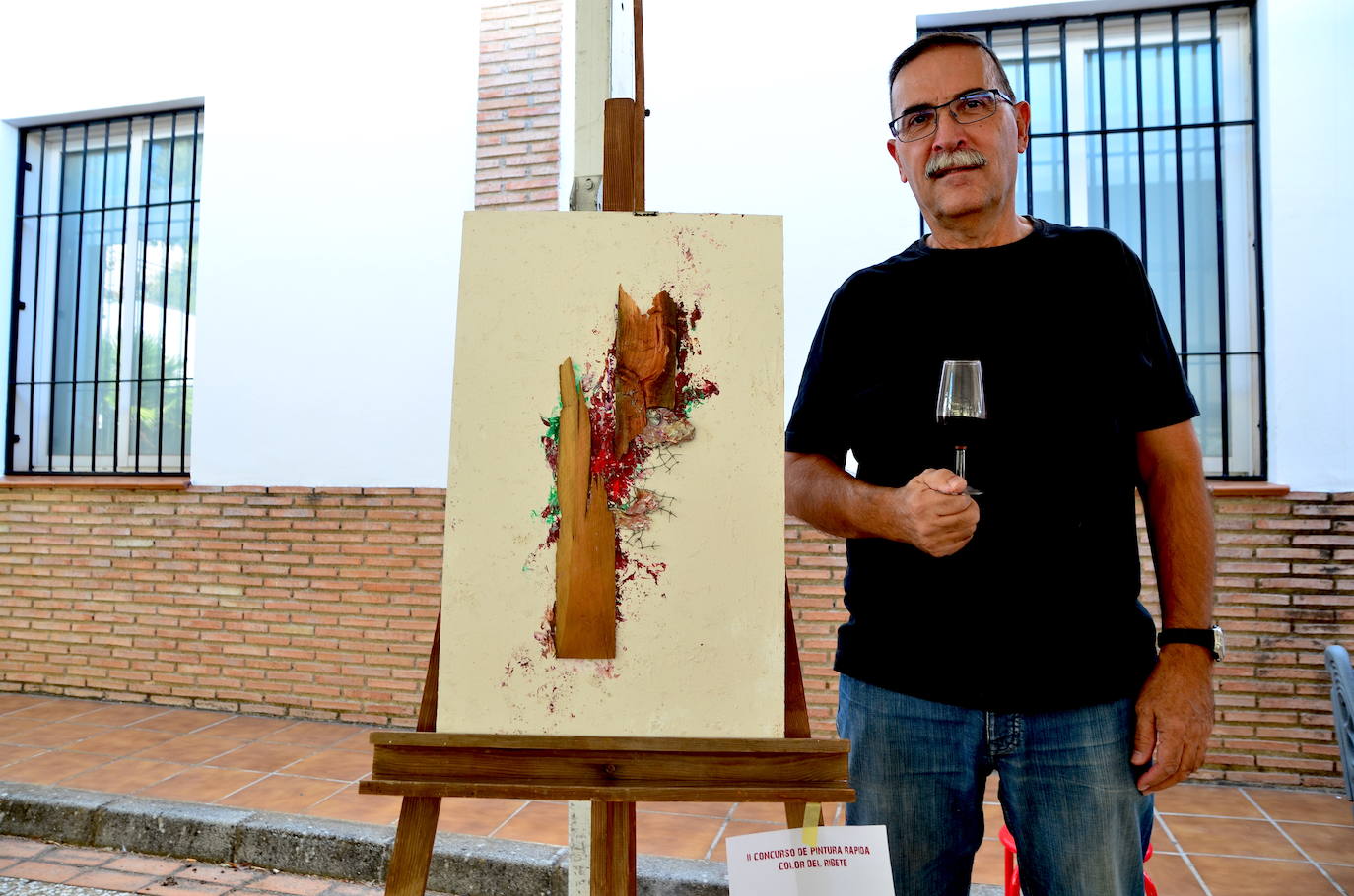 Fotos: Concurso de pintura rápida abstracta de Huétor Vega