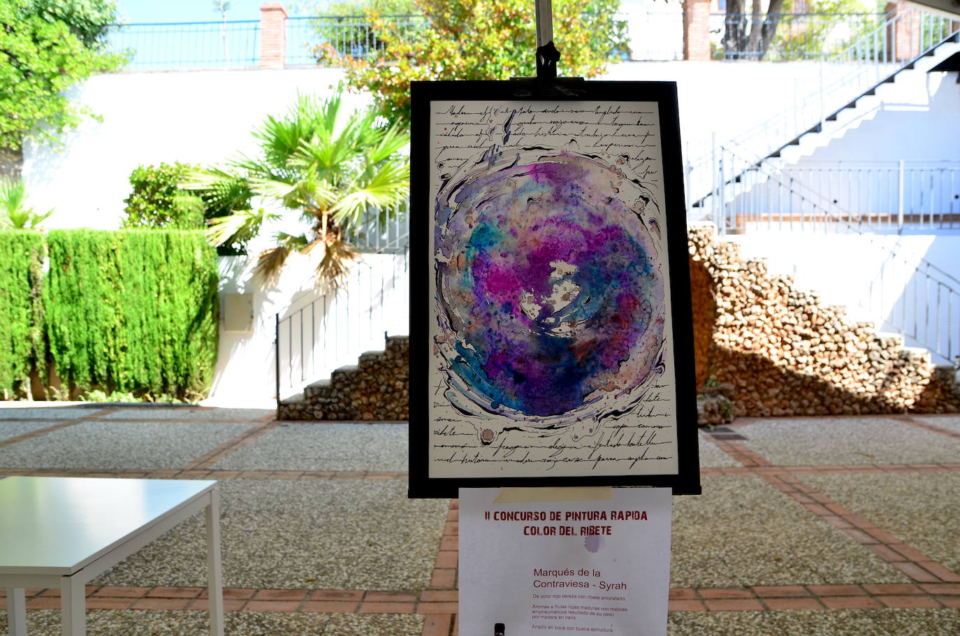 Fotos: Concurso de pintura rápida abstracta de Huétor Vega