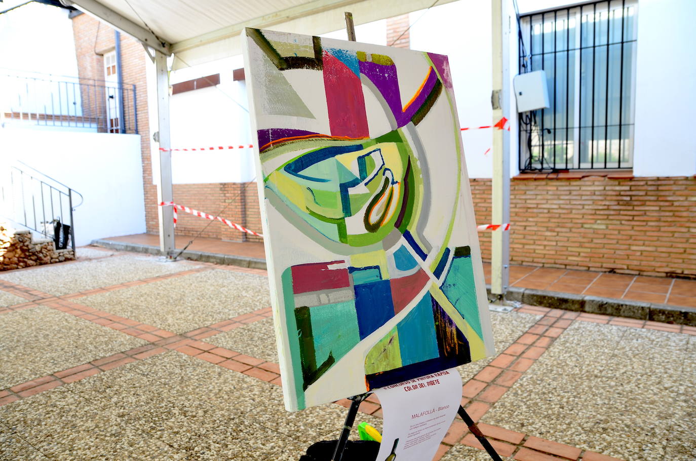 Fotos: Concurso de pintura rápida abstracta de Huétor Vega