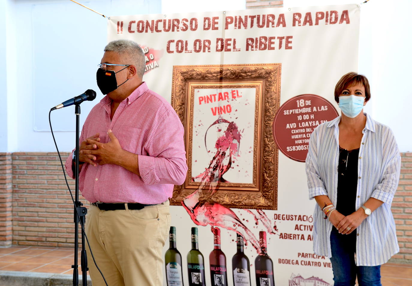 Fotos: Concurso de pintura rápida abstracta de Huétor Vega