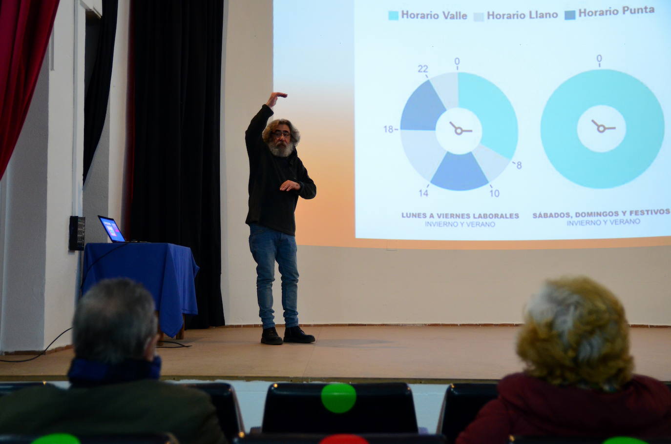 Fotos: Taller sobre la factura de la luz, en Huétor Vega