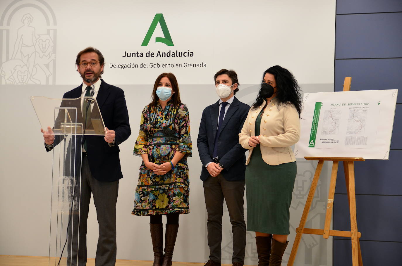 Antonio Granados, delegado territorial de Fomento, Infraestructuras y Ordenación del Territorio.