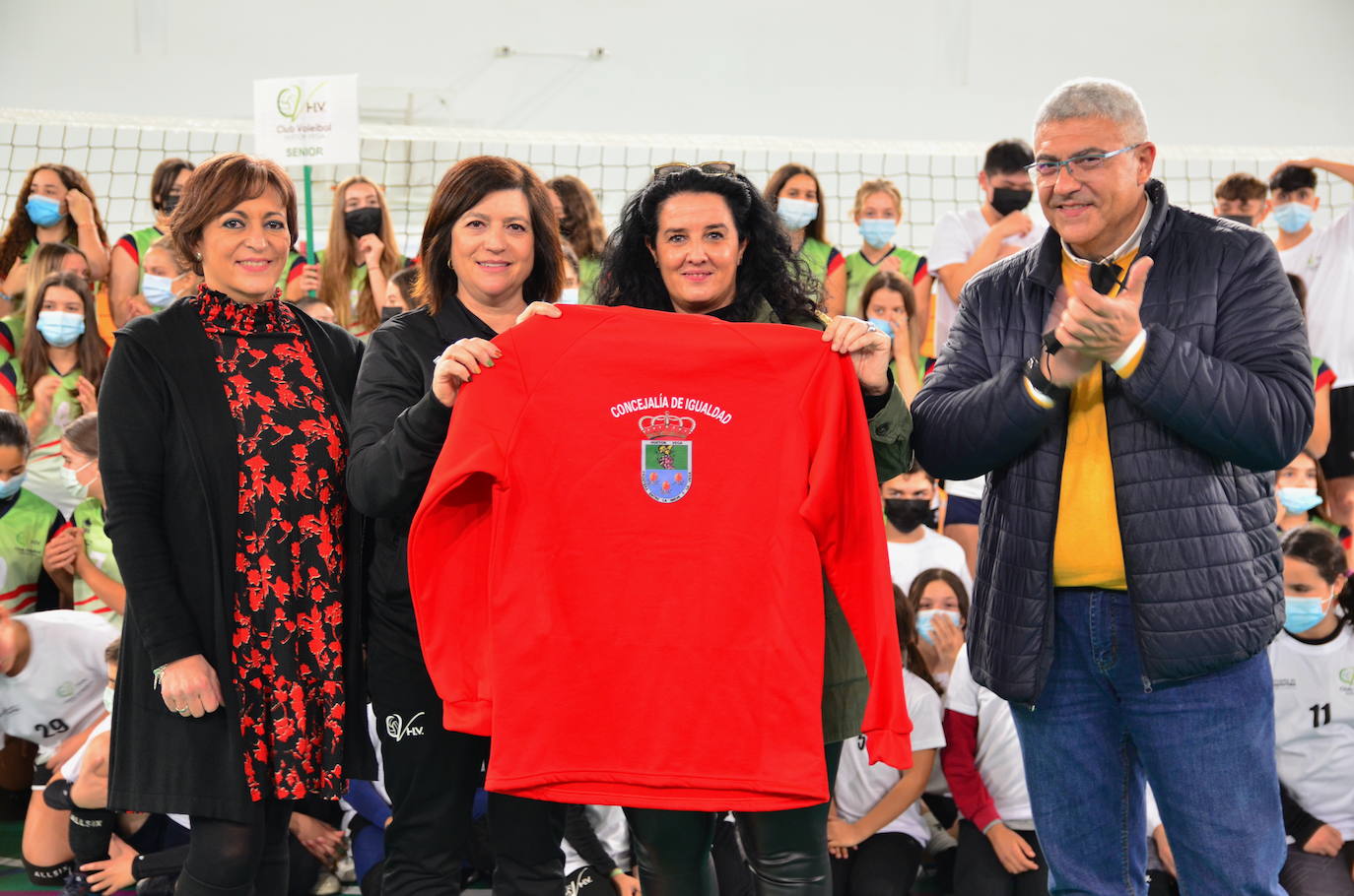 Fotos: Presentación del Club Voleibol Huétor Vega