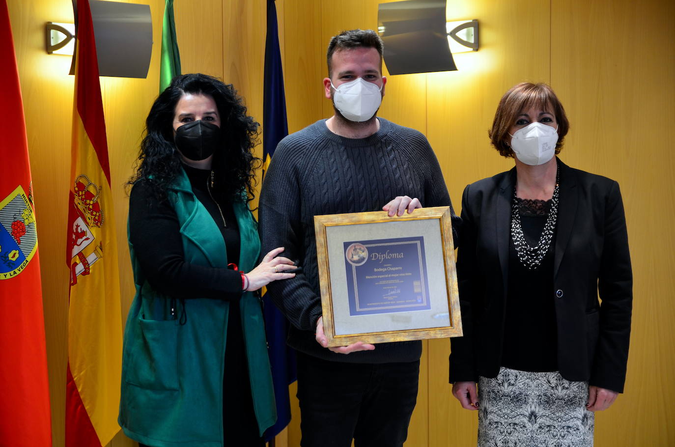 Fotos: Premiados en el Concurso de Vinos de Huétor Vega