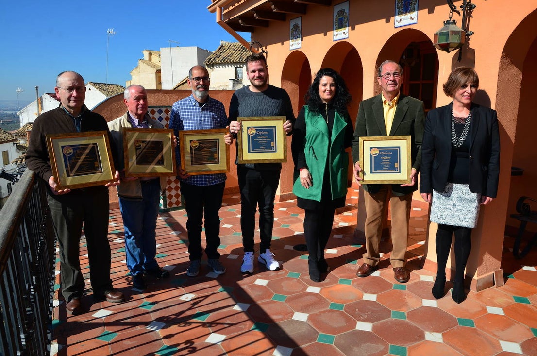 Fotos: Premiados en el Concurso de Vinos de Huétor Vega