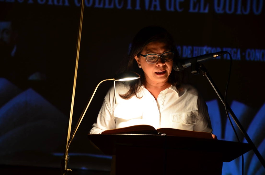Fotos: Lectura colectiva de ‘El Quijote’ en Huétor Vega