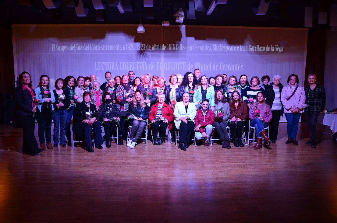 Fotos: Lectura colectiva de ‘El Quijote’ en Huétor Vega