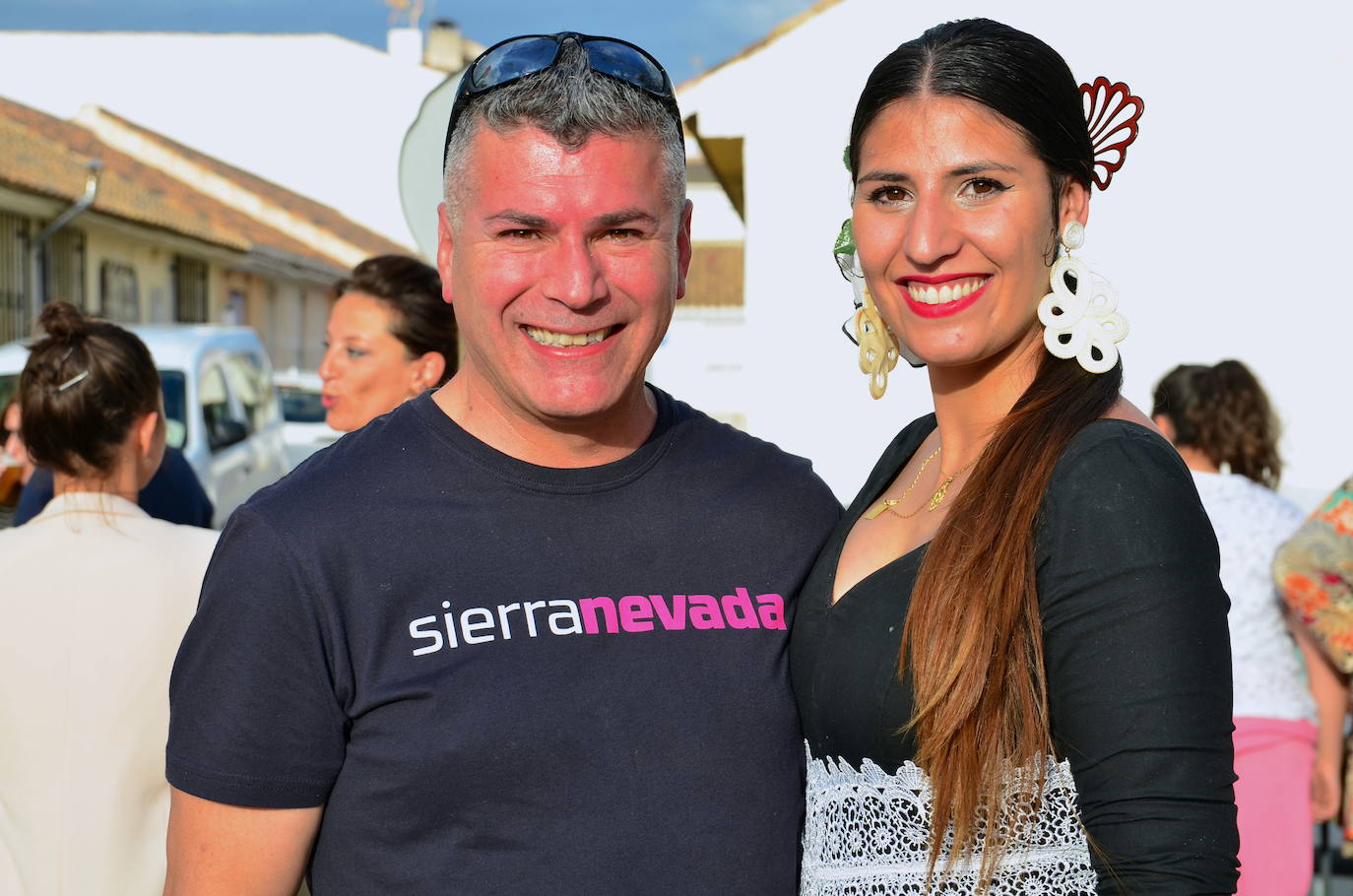 Ambiente en la plaza Abdal Malik de Huétor Vega.