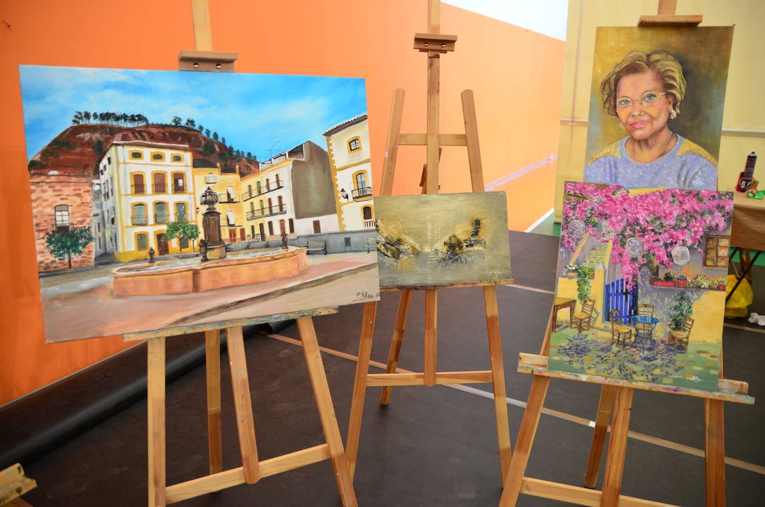 Taller de pintura.